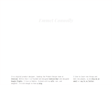 Tablet Screenshot of emmetconnolly.com